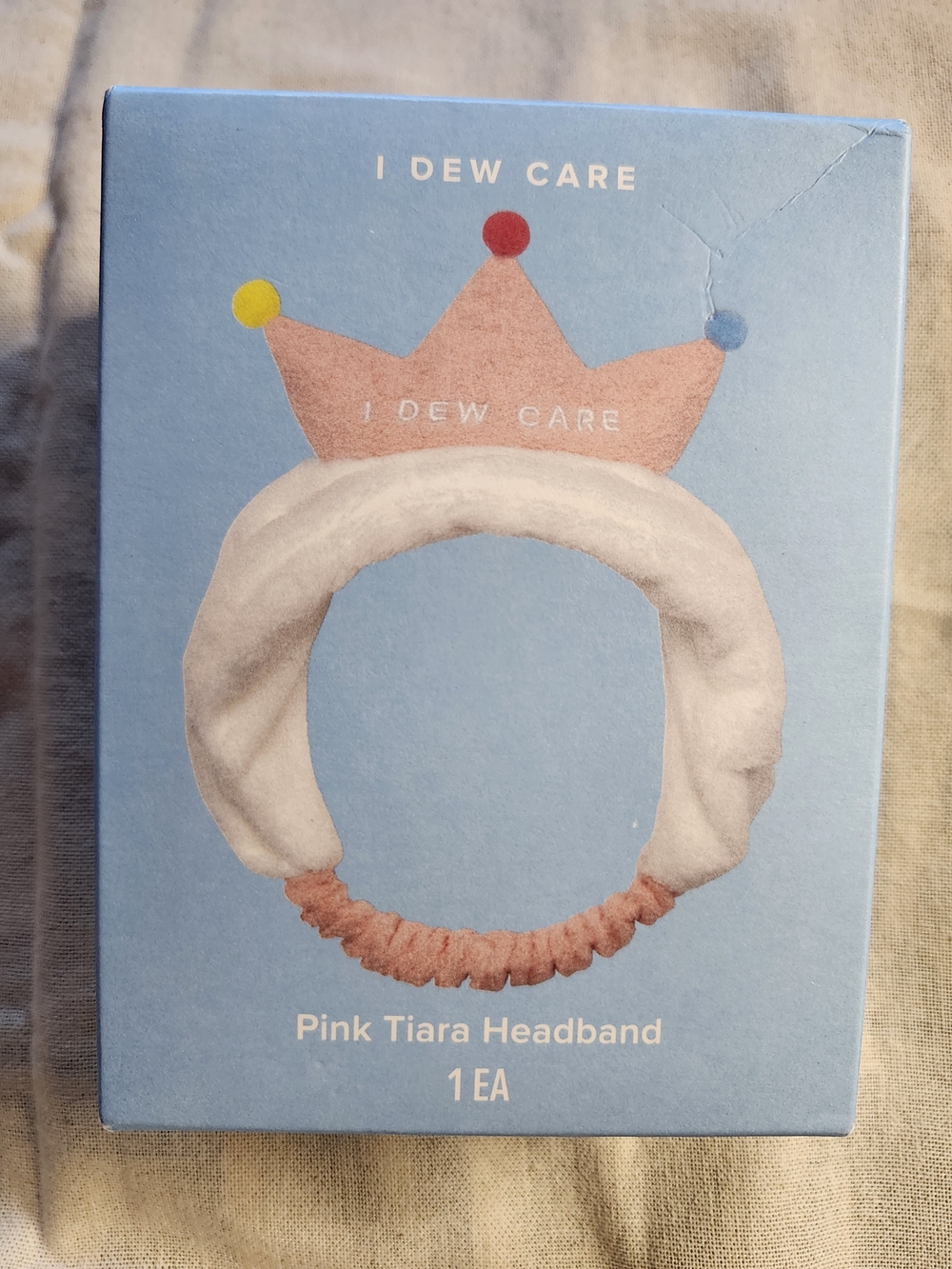 I Dew Care NIB Tiara Soft Stretchy Headband In The Design For Comfortable Wear